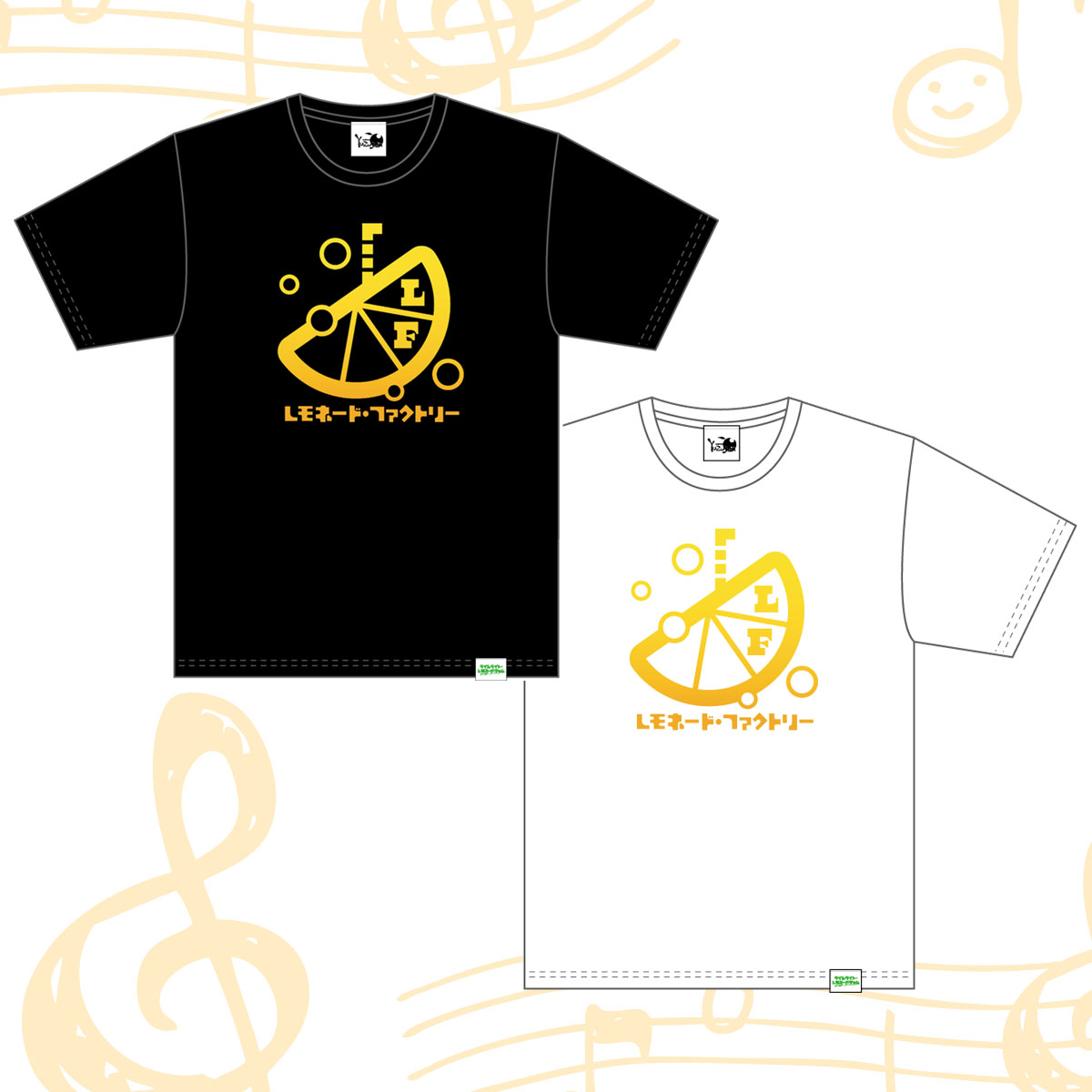 レモネードファクトリー バンドTシャツ
